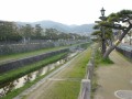 晴れの芦屋川